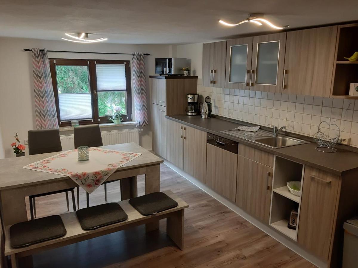 Familienfreundliche Ferienwohnung Zschorlau Luaran gambar
