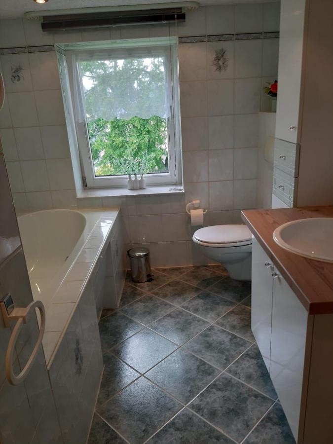 Familienfreundliche Ferienwohnung Zschorlau Luaran gambar